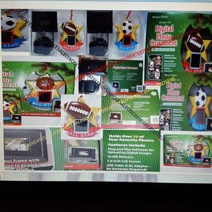 Digital photo ornament Sports